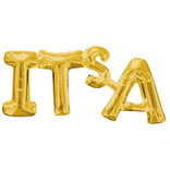 Balloon Air-Filled Phrase "It's A " - Gold