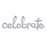 Balloon Script Phrase "Celebrate" - Holographic