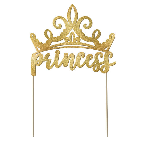 ©Disney Princess Glitter Cake Pick
