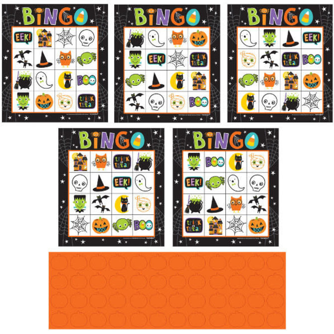 Hallo-Ween Friends Bingo-16 Cards