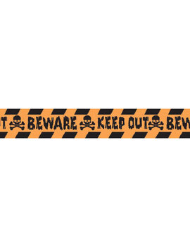 Halloween "Keep Out" Plastic Caution Tape, 100'