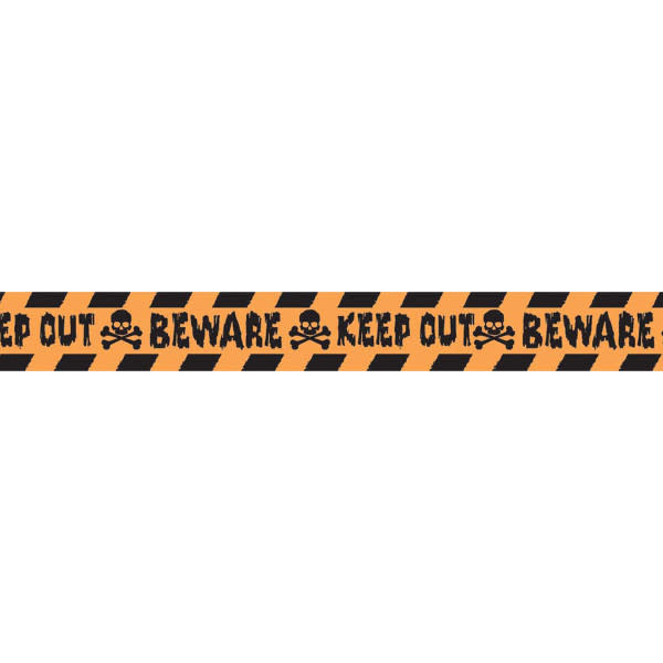 Halloween "Keep Out" Plastic Caution Tape, 100'