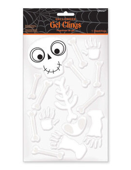 Small Skeleton Gel Clings