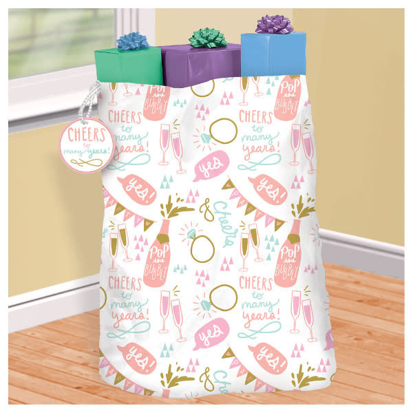 Champagne Wedding Gift Sack