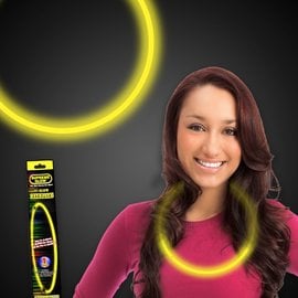 22" Glow Necklace- Yellow