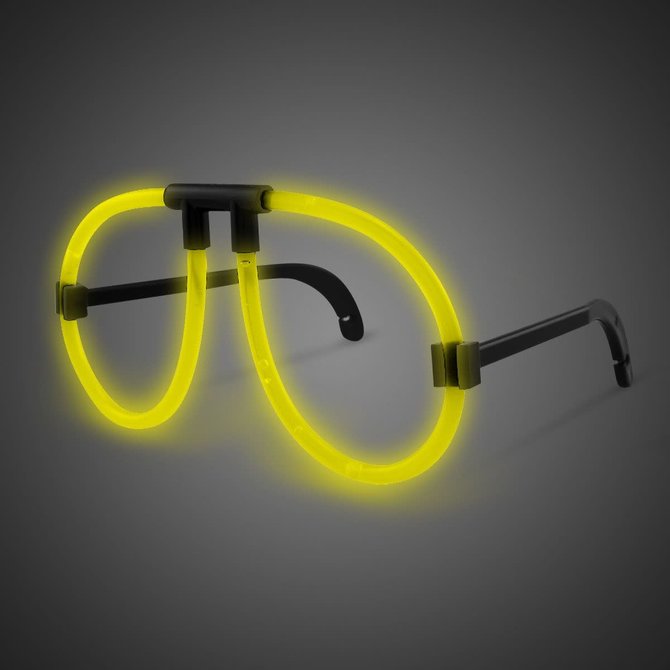 Glowing Eyeglasses-Yellow