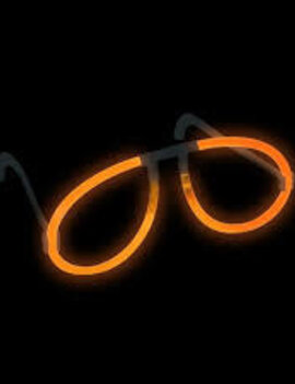Glowing Eyeglasses- Orange