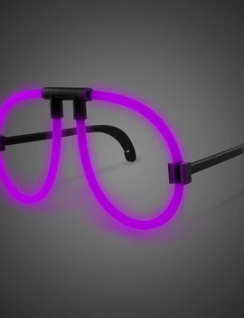 Glowing Eyeglasses- Purple
