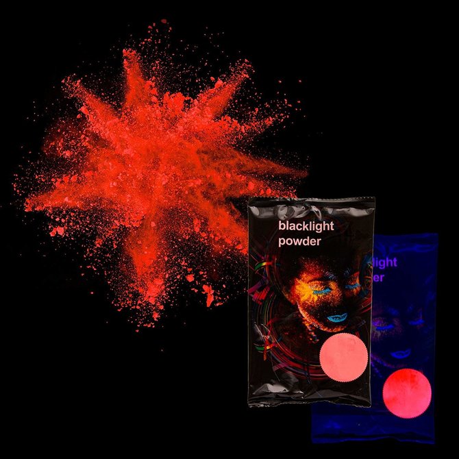 Blacklight Powder- Red, 70g