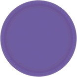 Purple Paper Plates, 7" 20ct
