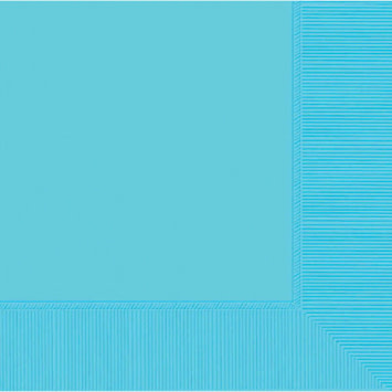 Turquoise 2-Ply Luncheon Napkins- 50 count