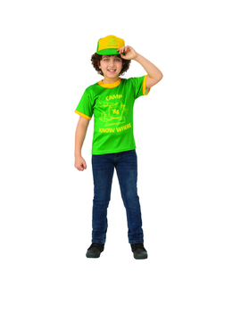 Kids Stranger Things Dustin's "Camp Know Where" T-Shirt