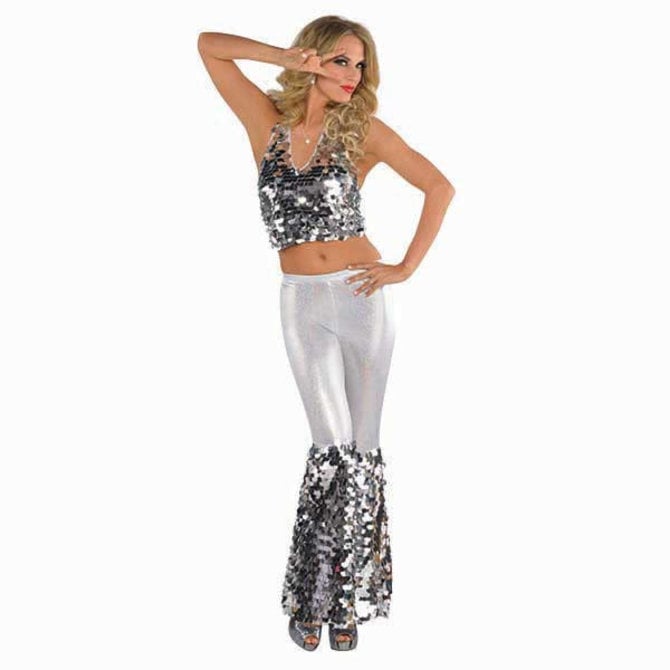 Disco Diva Costume ‑ Adult Standard - POP! Party Supply