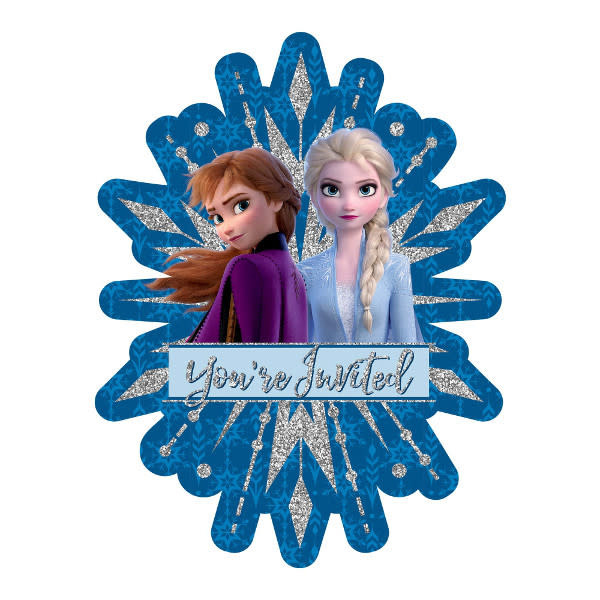 ©Disney Frozen 2 Deluxe Jumbo Invitations- 8ct