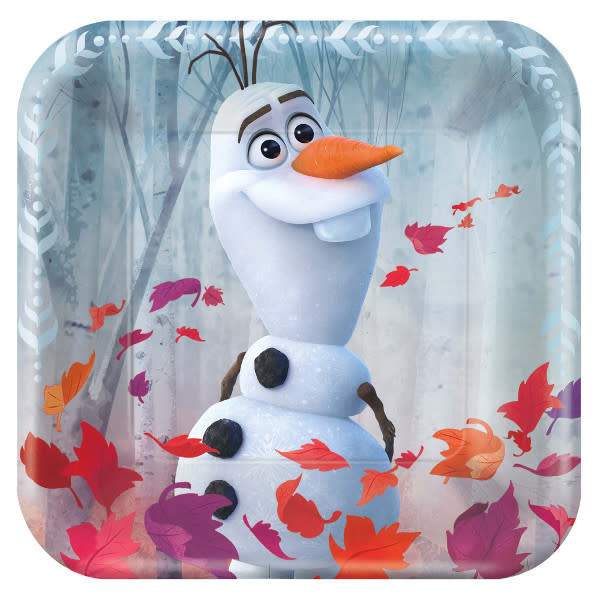 ©Disney Frozen 2 Paper Plates, 7"- 8ct