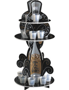 New Year's Shot Glass Holder -22 1/2" x 11 1/2"