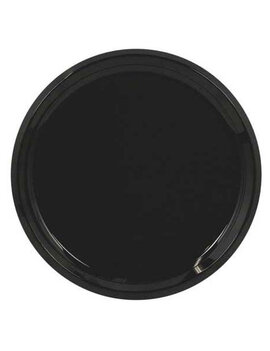 16" Swirl Platter - Black