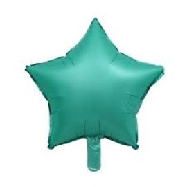 Chrome Green Star, 19"