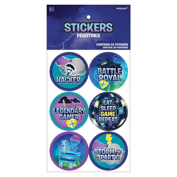 Battle Royal Stickers -24ct