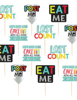 Over the Hill Food Picks - Words -24ct