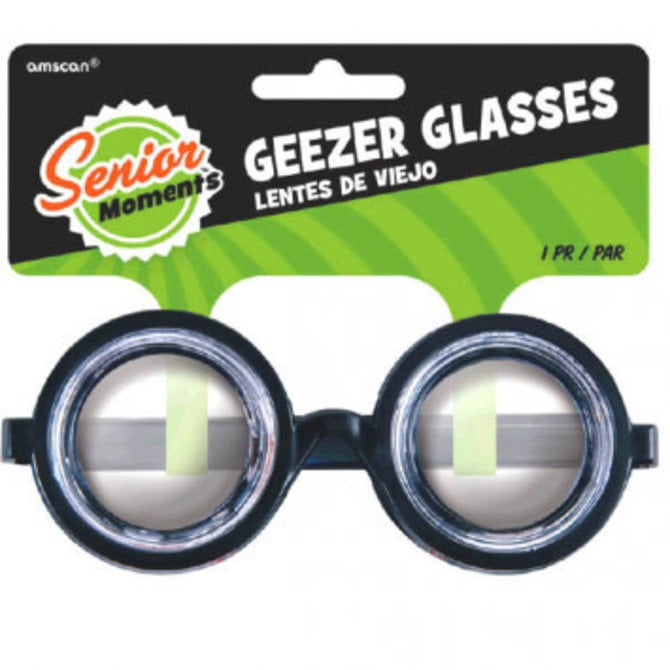 Over the Hill Geezer Glasses