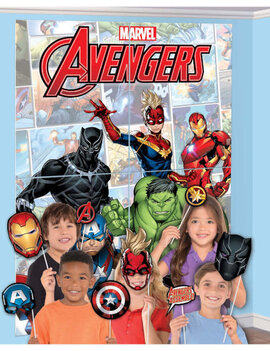 Marvel Avengers Powers Unite™ Scene Setter with Props -16ct