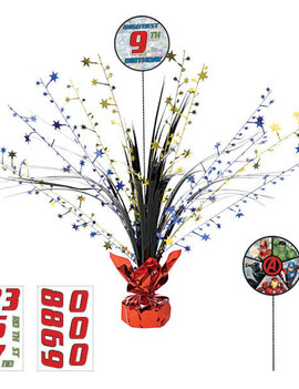 Marvel Avengers Powers Unite™ Double Sided Add An Age Spray Centerpiece