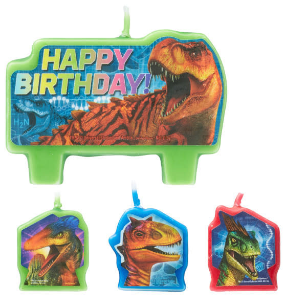 Unique Jurassic World Sticker Sheets, 4ct 