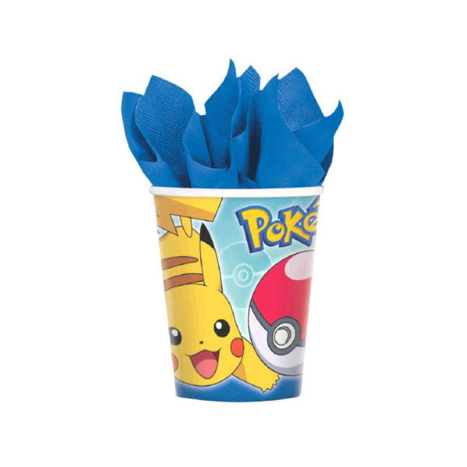 Pokemon™ Cups, 9 oz. -8ct