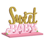 Floral Baby Stand Up Sign