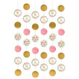 Floral Baby String Decorations, 6 ct