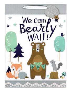 Bear-Ly Wait Baby X-Large Bag w/Gift Tag