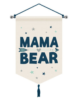Bear-ly Wait Canvas Sign