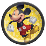 Mickey Mouse Forever 7" Round Plates -8ct