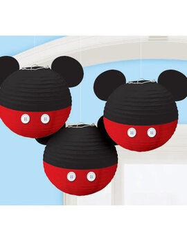 Mickey Mouse Forever Paper Lanterns -3ct