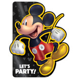 Mickey Mouse Forever Deluxe Foil Invite -8ct