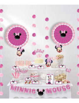 Minnie Mouse Forever Buffet Table Decorating Kit -23ct