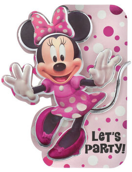 Minnie Mouse Forever Deluxe Foil Invite -8ct