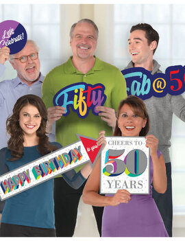 Here's To 50 Large Party Props