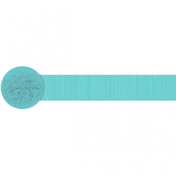 Solid Rolls Crepe ‑ Robin's‑egg Blue, 81'