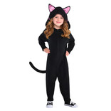 Kids Black Cat Zipster (#260)