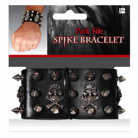 Spike Skull Bracelet, 5" H X 4-3/4" W*