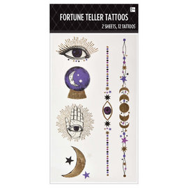 Fortune Teller Tattoo Kit, 12 ct*