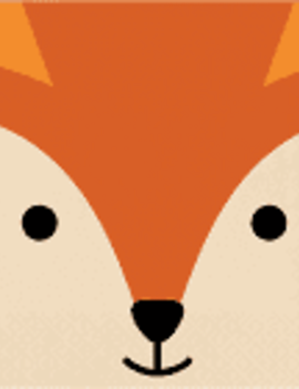 Fox Animal Face Luncheon Napkins, 16 ct