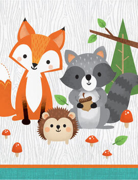 Woodland Animal Luncheon Napkins, 16 ct
