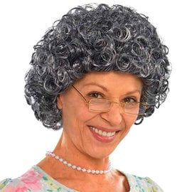 Granny Curly Wig #708