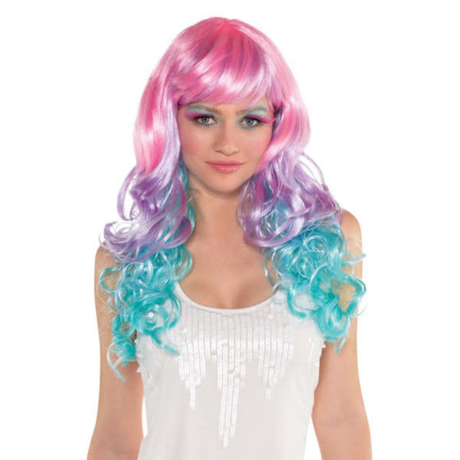 *Pastel Rainbow Wig #761