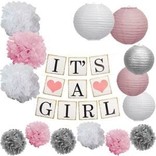 It's A Girl Garland Kit
