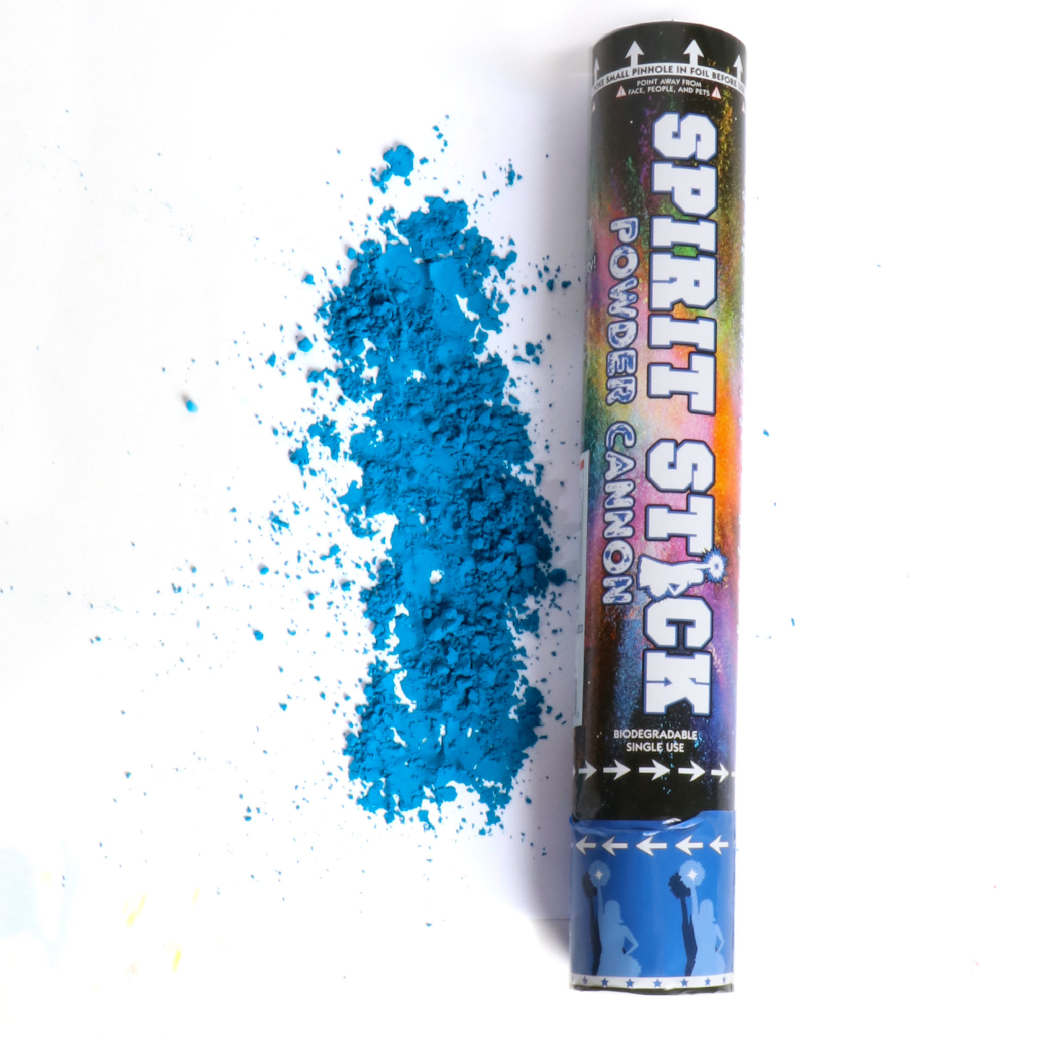 12" Powder Spirit Stick- Blue