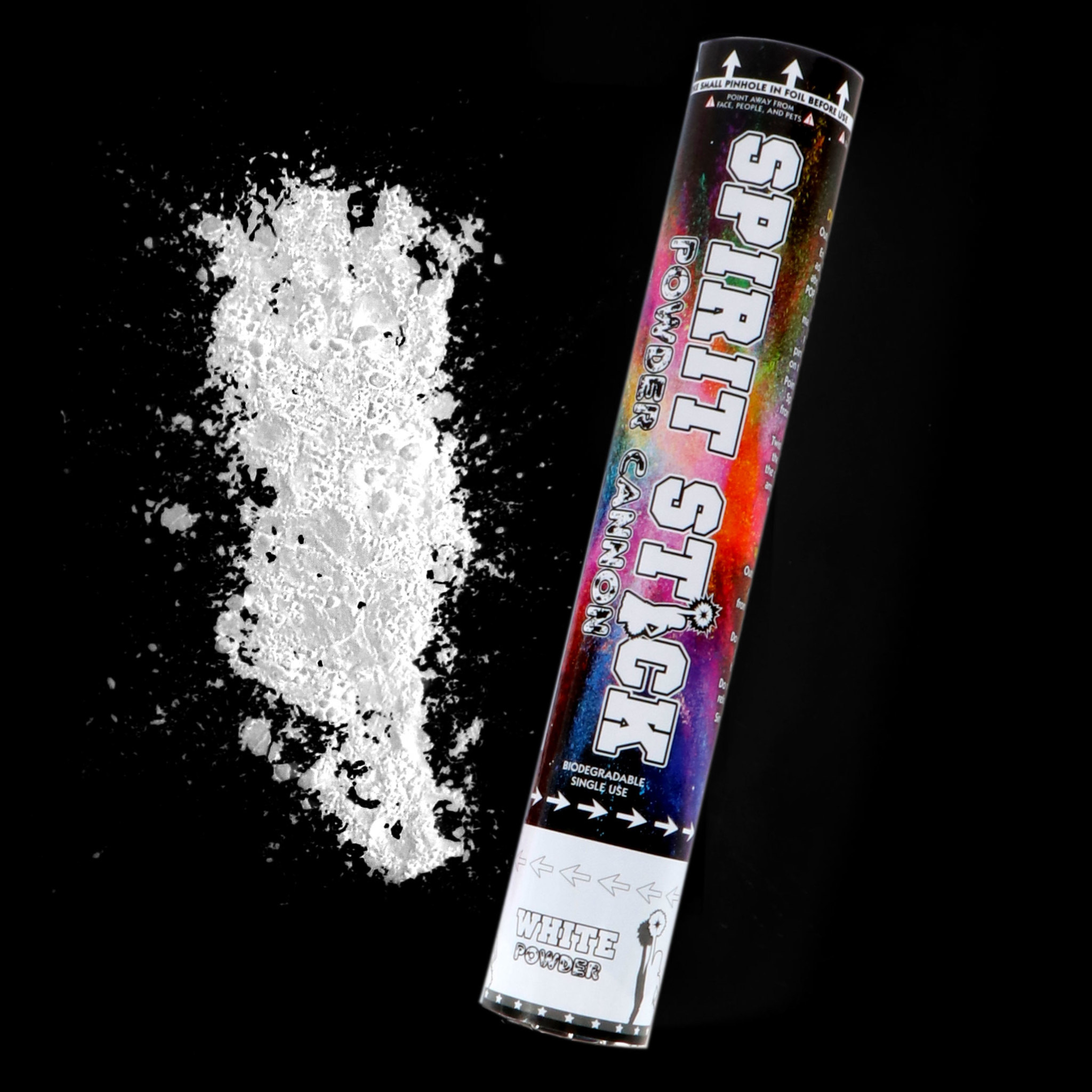 12" Powder Spirit Stick- White